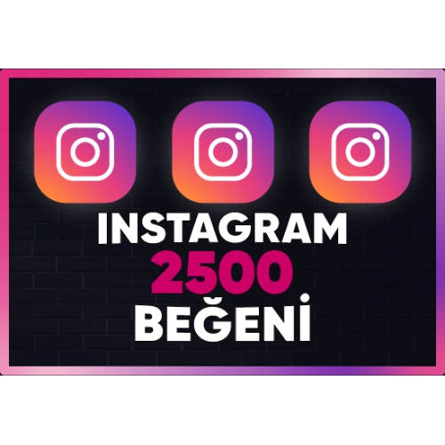  ⚡  GARANTİLİ  INSTAGRAM 2500 BEĞENİ ⚡